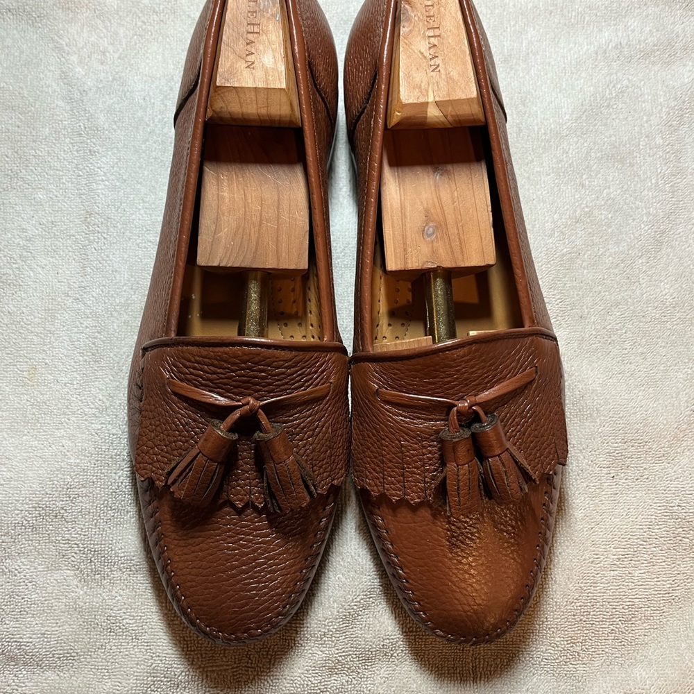 Maus & Hoffman Classic Brown Tassel Loafers Slip-Ons
